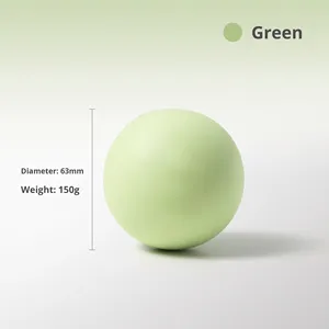 ลูกบอลนวดยางสำหรับออกกำลังกาย พิลาทิส คอ และเท้า อุปกรณ์โยคะ - Product Image 6