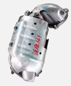 เครื่องฟอกไอเสียเชิงเร่งปฏิกิริยาพร้อมสารตั้งต้นเซรามิกสำหรับ Hyundai tuscon 1.6 400 Euro5ราคาถูก - Product Image 3