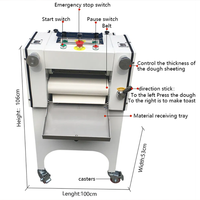 Machine à façonner la farine électrique mini, pour la fabrication de pain de mie et de baguettes françaises, fournie directement par l'usine, moulin à farine commercial