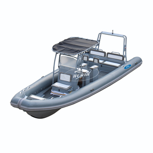 RHIB 860 material Hypalon casco de aluminio semirrígido barco de pesca grande gommone <span class=keywords><strong>9</strong></span> <span class=keywords><strong>MT</strong></span> - Product Image 6
