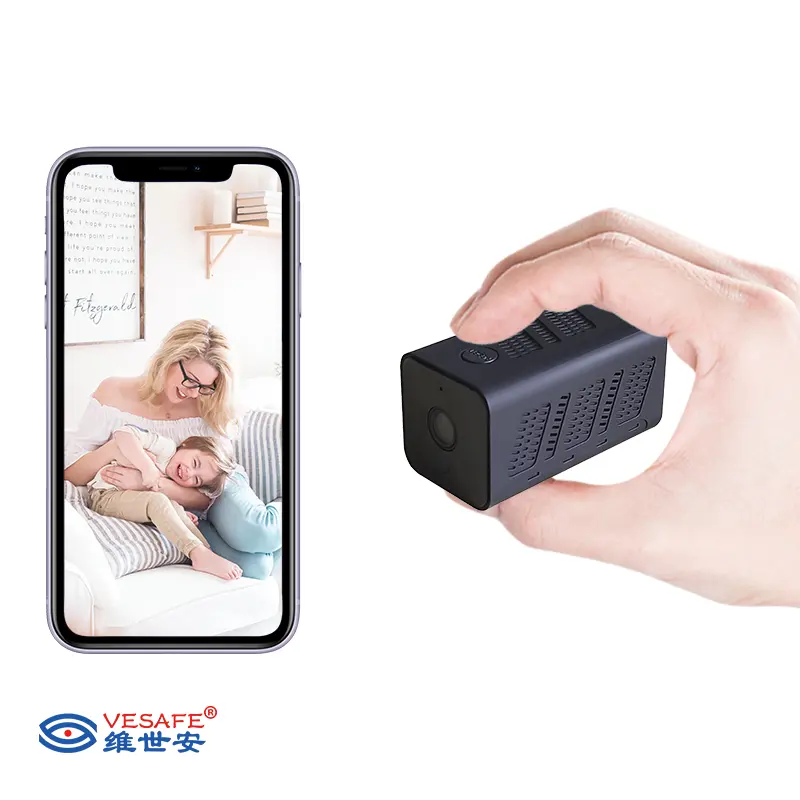 VESAFE Mini Wireless Camera Wifi 1080P Battery Powered Micro Camera Night Vision Mini Camara Wifi IP Camera