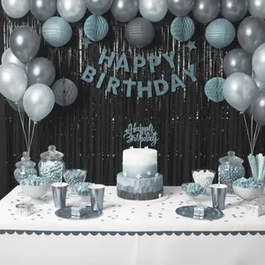 10 Tende Metalliche, Decorazione per Feste 200x100cm - Product Image 1