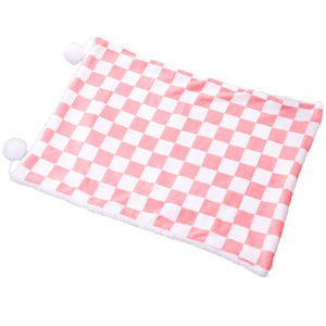 Couverture en fourrure pour animaux de compagnie, tapis doux à carreaux pour chien et chat, coussin chaud pour animaux de compagnie toute saison - Product Image 5