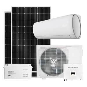 Mini-Split Green Solar Air Conditioner Kit Heat <b>Pump</b> 12000 BTU Plug-N-Cool Do-It-Yourself Installation YF-ACDC-12K/18K/24K 48v D - Product Image 5