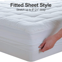 Matelas en coton matelassé Offre Spéciale Tpper 8-21 "tapis pliant antistatique en mousse à mémoire de forme pour hôtels