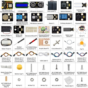 ESP32 IOT Control Smart Farm Starter Kit para <span class=keywords><strong>Arduino</strong></span> <span class=keywords><strong>Scratch</strong></span> 3,0 Programación gráfica DIY STEM Módulo electrónico Kit de aprendizaje - Product Image 2