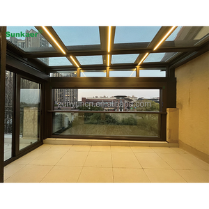 Buen precio, cubierta <span class=keywords><strong>de</strong></span> plástico <span class=keywords><strong>para</strong></span> balcón, terraza acristalada al aire libre, costo <span class=keywords><strong>de</strong></span> techo retráctil, sistema <span class=keywords><strong>de</strong></span> techo deslizante automático <span class=keywords><strong>para</strong></span> casas, cafetería, restaurante - Product Image 1