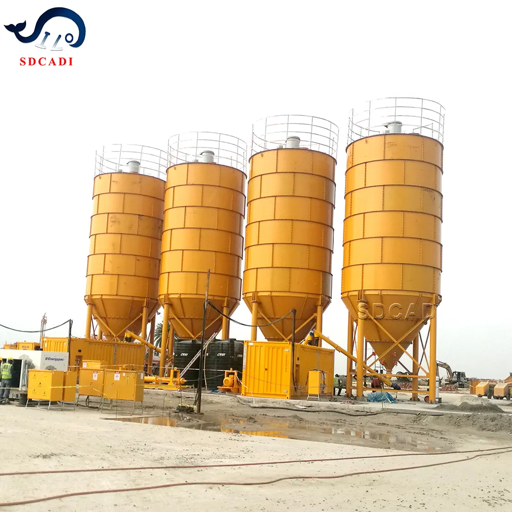 Certificazione CE e ISO di marca sdcdi 100t 200t 300t 400t 500t silo di stoccaggio del cemento dal produttore