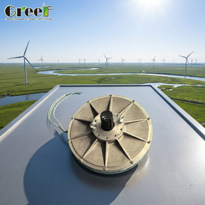 Générateur à flux axial sans noyau de 1 à 100 kW, multipolaire à aimants en terres rares, haute densité de puissance, sans engrenages et sans entretien - Product Image 2