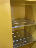 Armoire de stockage de sécurité en acier antidéflagrant pour liquides combustibles produits chimiques inflammables pour métal d'hôpital d'atelier d'école