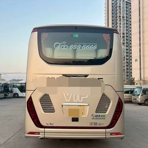 Autobús Usado Yutong 6127 de 37 Asientos, Diésel, en Venta, Motor Potente, Color Blanco y Azul, en Buenas Condiciones - Product Image 2