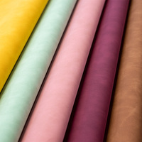 Cuir PU gaufré à carreaux de haute qualité, imperméable et résistant à l'abrasion, pour vêtements, chaussures, ceintures, sacs et décorations