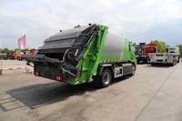 Camion compacteur de déchets électrique pur Shaanxi 4x2, camion de collecte des ordures