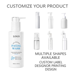 Limpiador <span class=keywords><strong>Facial</strong></span> en Gel-Mousse Orgánico Personalizado <span class=keywords><strong>de</strong></span> Fábrica: Hidratante, Humectante, No Reseca y Limpia en Profundidad - Product Image 3