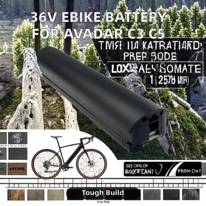 Integrierter 36V 17,5Ah 14Ah Akku 2A E-Bike-Akku für Avadar C3 Gogobest <span class=keywords><strong>GM26</strong></span> Avaris 3.6 Elektrofahrräder - Product Image 3