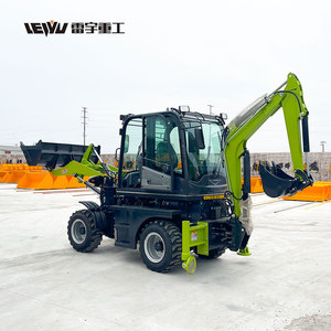 Ce Factory Price Mini Backhoe Loader 4x4 Back Hoe Loader Excavator Mini Wheel Loader
