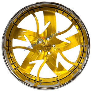 Jantes KELUN BRAND 20-26 pouces style Fogiing, tout-terrain et concaves, chromées, roues forgées Rucci, roues forgées 26 pouces - Product Image 5