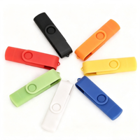Flash Drive USB 2 in 1 Tipe C Karet OTG Dual USB2.0/3.0 Pendrive Logo Kustom Silikon USB Memory Stick Hadiah Promosi Bisnis