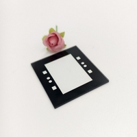 Vidrio Impreso con Forma Especial para Dispositivos con Forma Personalizada, Vidrio con Revestimiento AR AG AF, Vidrio Templado Ultrafino para Interfaz de Control Pequeña