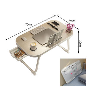 Muebles de Oficina para el Hogar, Escritorio Plegable Multifuncional para Computadora Portátil, Ahorra Espacio - Product Image 2