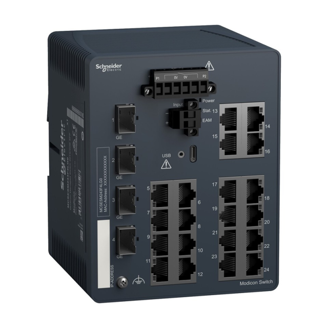 New and Original s MCSESM243F4LG0 Indtrial Ethernet Switch Stock in Warehouse