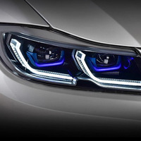 Feux avant projecteurs LED HXFG pour BMW E90 2005-2012, avec feux de jour (DRL) et clignotants séquentiels, ensemble de phares automobiles 12V