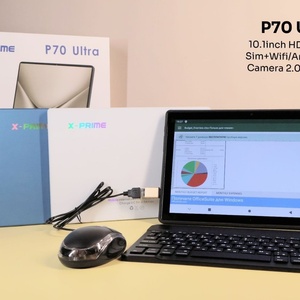 X-Prime P70 Ultra 10,1 pulgadas Tablet transfronteriza Red 4G Memoria de 32GB Procesador Octa Core 2Sim + Teclado Wifi para uso comercial - Product Image 3