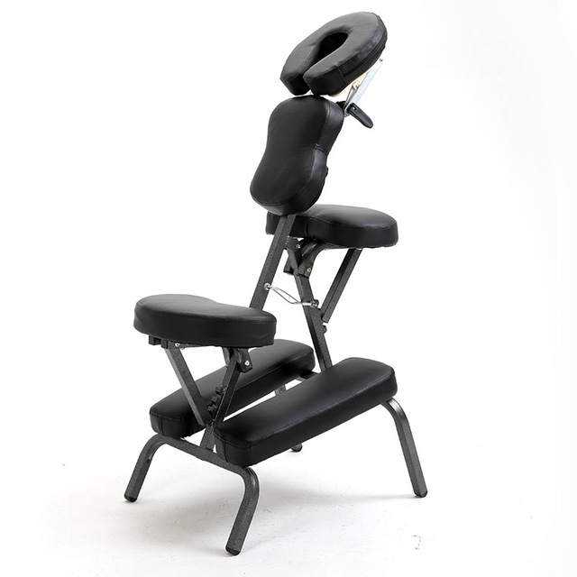 Factory Leather Portable Folding Massage Chair for Spa GuashaTattoo Beauty Salon Massage Device