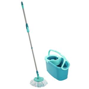 Leifheit Clean Twist Disc <b>Mop</b> Ergo 2 Piece Floor <b>Mop</b> Set - Product Image 1