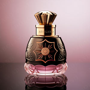 Botellas de Vidrio Transparentes para Perfumes y Cosméticos con Logotipo y Color - Product Image 3