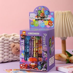 Phim hoạt hình mới Búp bê thiết kế 0.5mm Gel bút sáng tạo xóa được sinh viên viết cụ Kéo Nắp kim ống thẳng thanh văn phòng phẩm - Product Image 1