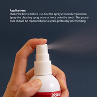 Spray dentaire écologique pour chats et chiens - Élimine la mauvaise haleine et traite les dents