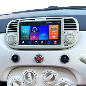 Autoradio Android 7'' con Montaggio su Cruscotto per <span class=keywords><strong>Fiat</strong></span> 500 C 2007-2015, Android <span class=keywords><strong>Auto</strong></span> Wireless, CarPlay Integrato, WiFi, MP3, USB, 1024x600, 1 Anno di Garanzia - Product Image 3