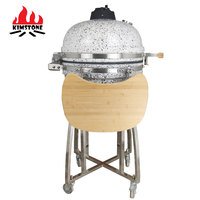 KIMSTONE – barbecue au charbon de bois personnalisé XL 21 pouces, gril en céramique, Kamado, fumeur, nouvel arrivage, 2023