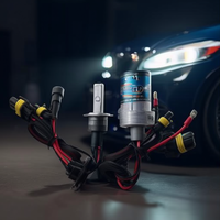 Kit d'ampoules xénon HID H4 12V DC double faisceau avec faisceau de câblage pour conversion de phares de voiture