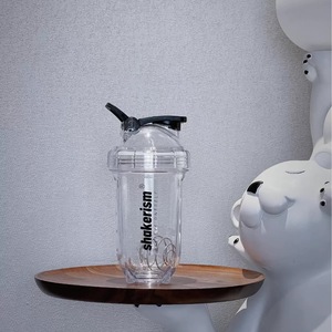 Bouteille <span class=keywords><strong>shaker</strong></span> à protéines en PC haute transparence de 500 ml avec grille de mélange intégrée, sans BPA, anti-fuite, avec bouchon à clapet, pour la salle de sport et les protéines de lactosérum - Product Image 6