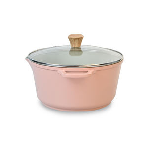Casserole en aluminium Marmites à soupe Vente en gros Marmite en céramique antiadhésive de haute qualité avec couvercle Sain <span class=keywords><strong>sans</strong></span> <span class=keywords><strong>PFOA</strong></span> PFAS <span class=keywords><strong>PTFE</strong></span> - Product Image 3