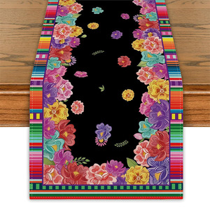 Colorful Love Heart <strong>Pride</strong> Month Table Runner, Seasonal Valentine's Day Spring Summer <strong>Kitchen</strong> Dining Table Decoration - Product Image 5