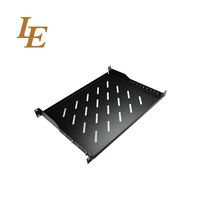 Plateau coulissant pour clavier 1U de 19 pouces, étagère réglable pour armoires réseau, personnalisable