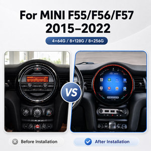 Nuevo: Unidad Principal para Auto con Navegación GPS, Android Auto y Carplay, Pantalla de 11.8 Pulgadas, Qualcomm 8 Núcleos, para BMW <span class=keywords><strong>Mini</strong></span> One F55 F56 F57 F60 NBT Evo - Product Image 5