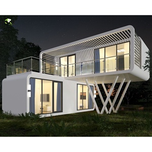 Maisons préfabriquées en structure acier à construction rapide, design moderne, coût efficace, garantie à vie pour les commerces et les restaurants - Product Image 2