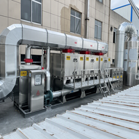 Sistem Pengolahan Insinerator Katalitik Khusus Terkontrol PLC Baru untuk Penggunaan Industri Efisiensi Tinggi 95% Abrator