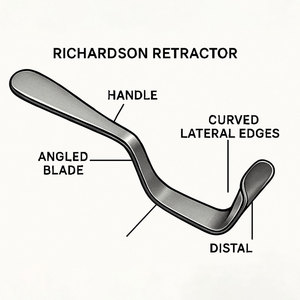 Retractor de Columna Vertebral Profesional de Acero Inoxidable Reutilizable de Alta Calidad con Recubrimiento Multicolor, Fuente de Alimentación Manual y Tamaño Personalizable - Product Image 5
