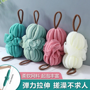 Bath Sponge 21x8cm Soft Stretchy Exfoliating Bath Ball For Adult Use - Product Image 4