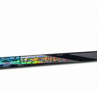Bâton de hockey sur glace personnalisé en fibre de carbone P92 P28 P88, 38-63 pouces, 375g 380g, léger, à pointe basse/moyenne, pour senior, junior et jeunes.