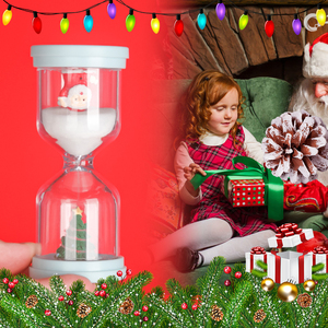 Une minute enfants sablier mini 1/3/5/10/15/30/60 rose noël sablier <span class=keywords><strong>minutes</strong></span> sable montre - Product Image 2