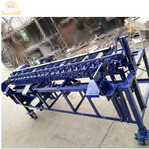 Automatic bamboo board curtain knitter mat jute weaving knitting machine industrial reed making machine prices in china