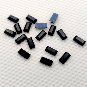 Piedras de Cristal Termoadhesivas Rectangulares de Alta Calidad Directo de Fábrica, 100 Unidades, para Decoración de Calzado - Product Image 4