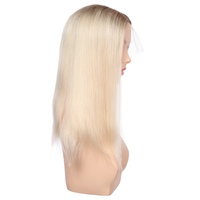 Vente directe usine : Perruques chinoises en cheveux humains vierges pour têtes à dentelle, base transparente, longues, sans colle
