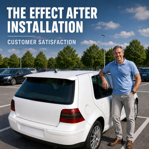 Spoiler Posteriore Haosheng Top Wing in ABS Effetto Fibra di Carbonio per Volkswagen <span class=keywords><strong>Golf</strong></span> <span class=keywords><strong>4</strong></span> <span class=keywords><strong>MK</strong></span> <span class=keywords><strong>4</strong></span> IV 1997-2003 - Product Image 5